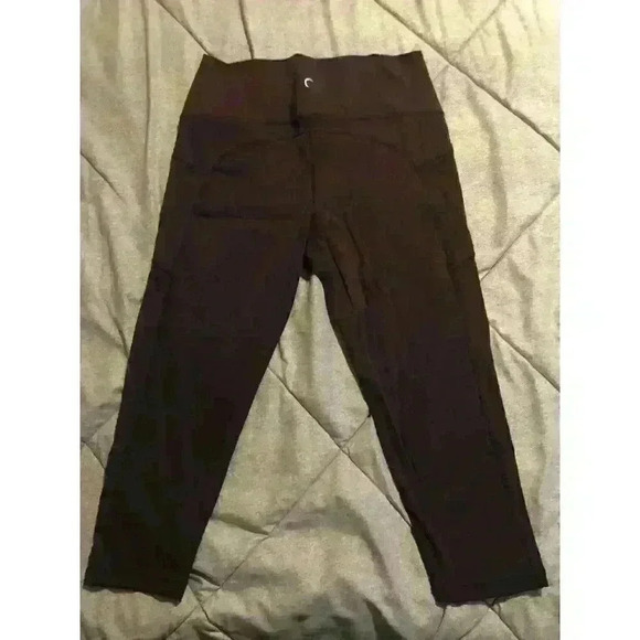 Zyia Active Brilliant Pocket Hi Rise Capri Leggings Size 16-18 - Picture 3 of 5